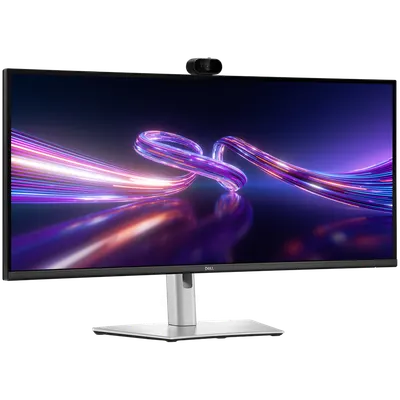 Dell Pro P 34 USB-C Hub Webcam Monitor - P3426WEV 34.1" WQHD 3440x1440 at 100Hz, 99% sRGB (CIE 1931), 109 PPI, 21:9, IPS, AG, 35