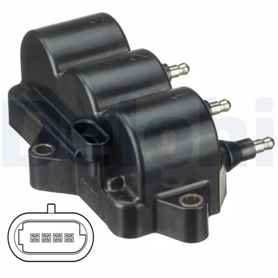 Bobina inductie potrivit CHEVROLET MATIZ, SPARK, SPARK HATCHBACK; DAEWOO MATIZ 0.8 0.8LPG 1.0 09.98
