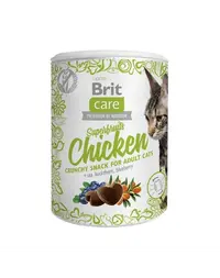 BRIT Care Cat Snack Superfruits Chicken recompense pentru pisici adulte, cu pui 100 g