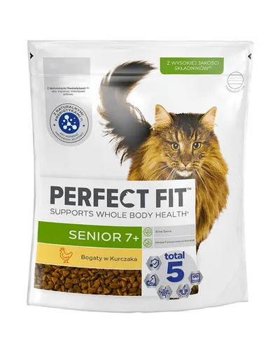 PERFECT FIT Senior 7+ 750 g hrana pentru pisica senior, bogata in pui
