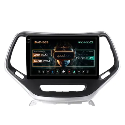 Navigatie 2K Jeep Grand Cherokee (2015+), Android OS, S-Quadcore 4GB RAM + 64GB ROM, 10.36 Inch - AD-BGS100042K+AD-BGRKIT285