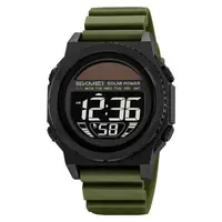 Ceas Digital Bărbătesc SKMEI 2358 - Sport Militar, LED, Multizona, Rezistent la Apă 5ATM, Cronometru, Alarmă, Shockproof