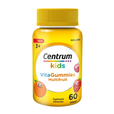 Centrum Kids VitaGummies Multifruit, 60 jeleuri, Haleon