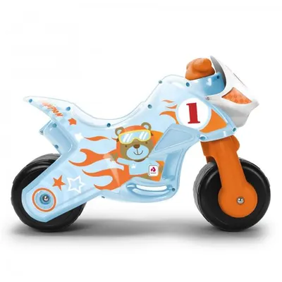 Motocicleta pentru copii Injusa Twin Dessert 18 luni+ roti late din plastic, greutate admisa 30 kg