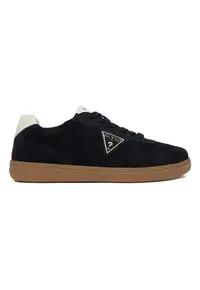 Pantofi sport copii - piele naturala - albastru - velcro