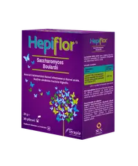 Hepiflor Saccharomyces B. , 10 plicuri, Terapia