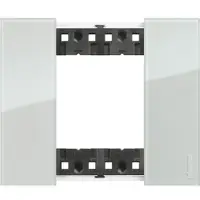 Rama ornament 2 module Bticino Living Now KA4802DA, sky