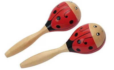 Instrument muzical pentru copii Goki - Maraca Gargarita