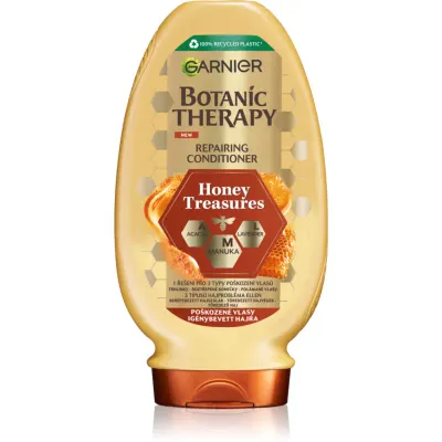 Garnier Botanic Therapy Honey & Propolis balsam regenerator pentru par deteriorat fără parabeni 200 ml