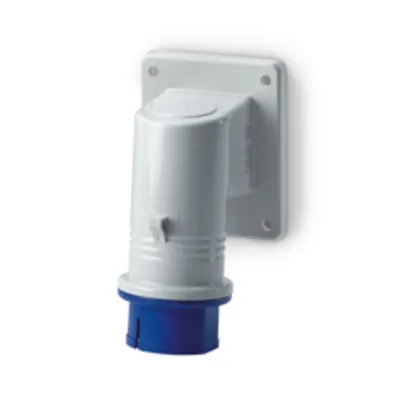 Stecher fixnIP44 16A 2P+E 200-250V GREY 70x87mm Type 3A 1P+N+E 16A 230V~ 3,7kW