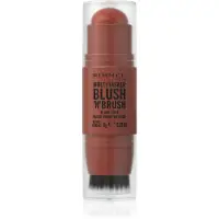 Rimmel Multi-Tasker Blush'N'brush blush stick cu pensulă culoare 350 Roasted Peach 8 g