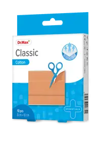 Dr. Max Plasturi clasici sterili 8 x 10cm, 10 bucati