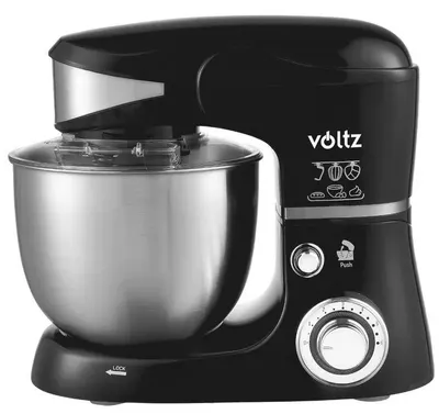 Mixer planetar Voltz - V51115G, 1600W, 6 viteze, negru