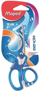 Foarfecă Maped Zenoa Fit - 13 cm, albastră