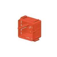Doza - 2 module compnibila, pentru zidarie - HALOGEN FREE - 70x70x50