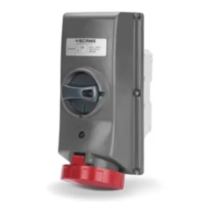Priza interblocabilan32A 3P+N+E 6h 346-415V 130X260MM terminal cu surub Cu interblocaj mecanic