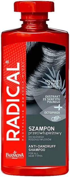 Farmona Radical Șampon împotriva căderii părului și a mătreții, 400 ml