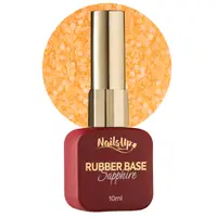 Rubber base NAILSUP Sapphire Flakes 022 10 ml