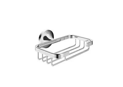 Etajera baie Roca Classica A816815001, montare pe perete, 150 x 122 mm, metal, Crom
