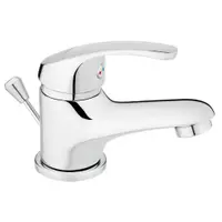 Baterie lavoar baie crom cu ventil Ferro, Basic