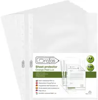 Folii pentru documente Grafos - Lux, A4, mat, 45 microni, 100 buc.
