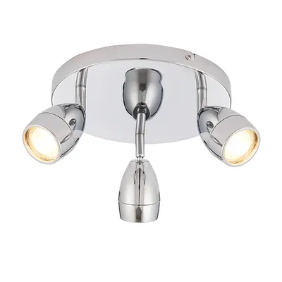 Plafoniera Porto 3lt round spotlight
