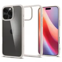 Husa pentru Apple iPhone 16 Pro, Spigen, Ultra Hybrid, Bej ACS08127