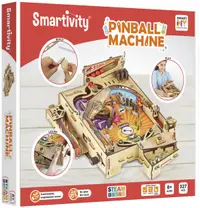 Constructor din lemn Smart Games Smartivity - Pinball machine, 327 piese