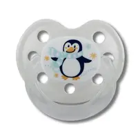 Suzetă din silicon pentru bebeluși Baby Nova - Pinguin
