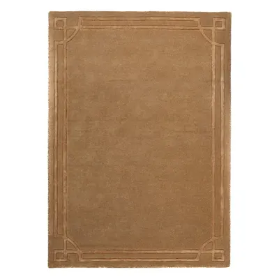 Covor teracotă țesut manual din lână 200x290 cm Gatsby – Flair Rugs