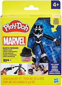 Set cu plastilină Play-Doh Marvel - Black Panther