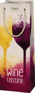 Pungă cadou Cardex - Vin alb și roșu, pentru sticlă