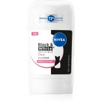 NIVEA Black & White Invisible Clear antiperspirant puternic 50 ml
