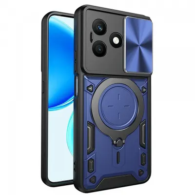 Husa pentru Honor X8d, Techsuit, CamGuard Pro, Albastra