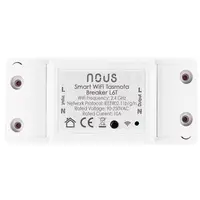 Releu inteligent Nous L6T, 1 canal, 10A, Tasmota 5905072800273