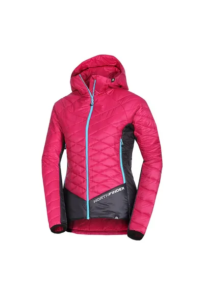 Jacheta dama softshell 10K/10K cu izolatie Primaloft®GOLD Active Opalena 1 - Cherry