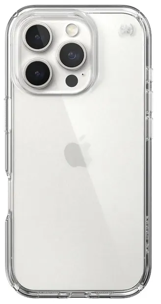 Husă Speck - Presidio Perfect-Clear, iPhone 16 Pro, transparent