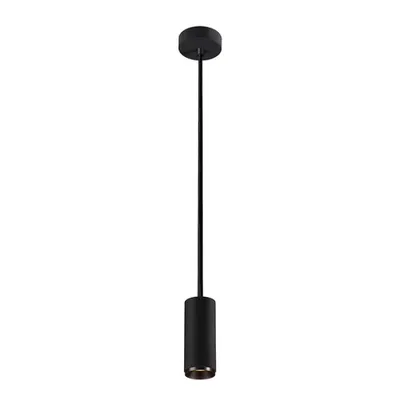 Lampa suspendata, lustra NUMINOS S Pendant, black Indoor LED pendant light black/black 3000K 36°