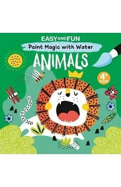 Easy and Fun Paint Magic with Water: Animals