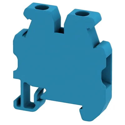 Bloc Terminal Trecere Mini Cu Flansa Linergy2.5Mm² 24A 1Nivel 1X1 Conex.Cu Arc