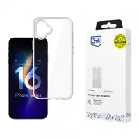 Husa pentru Apple iPhone 16, 3MK, Armor, Transparenta