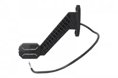 Lumina delimitare stanga; Dragon, forma: dreptunghiular, portocaliu rosu alb, LED lungime cablu 500mm, pe bratul lung, 12 24V (IP68, Dragon)