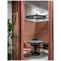 BUXTON MAGNETIC Circular Magnetic Profile Nisipiu Negru Aluminiu IP20 Driver 75 Wat AC 220-240 V