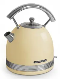 Fierbator de apă Schneider - SCKE17CR, 1850-2200 W, 1.7 l, cremă
