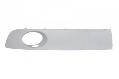 Grila bara fata stanga cu locas proiectoare, plastic, grunduit VW TRANSPORTER 5 V intre 2009-2015