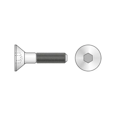 Surub Cap Inecat Locas Inbus 7991 Inox A2-M10 X 20