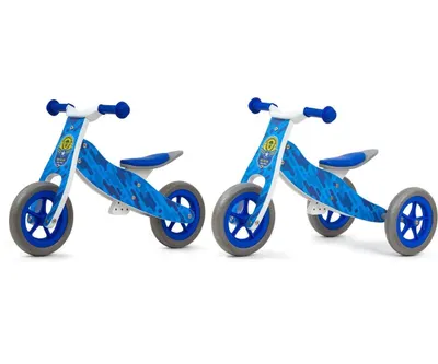 Milly Mally 2in1 Cool bicicletă de echilibru cu trei roți
