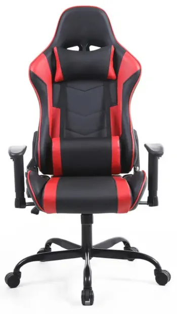 Scaun gaming RFG - BAKE, negru/roşu