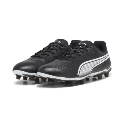 KING MATCH FG/AG Fußballschuhe Herren PUMA Black White