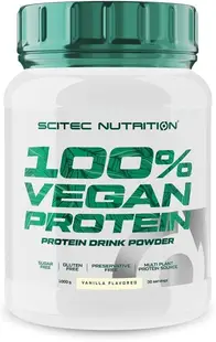 100% Vegan Protein, vanilie, 1000 g, Scitec Nutrition